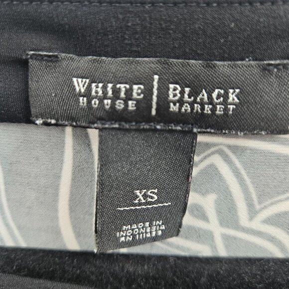 White House Black Market Blousson Wide Sleeve Tunic Top Size XS - Picture 10 of 10